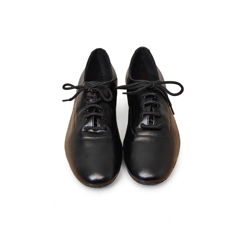Capezio SD103 Dance Shoes Men 10M Black Like New Leather Sole Lace Up Oxford